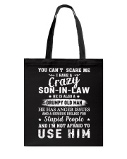 You Can't Scare Me - Son-In-Law To Mother-In-Law Tote Bag tile