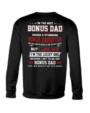 I'm The Best Bonus Dad Crewneck Sweatshirt thumbnail