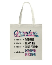 Grandma A Little Bit Partner In Crime Tote Bag thumbnail