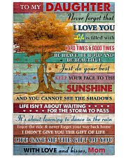 Daughter Be Brave Be Beautiful Just Do Your Best 11x17 Poster front