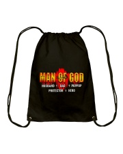 Poppop Man Of God Drawstring Bag tile
