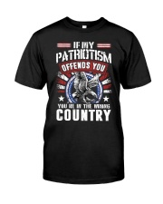 If My Patriotism Offends You Premium Fit Mens Tee tile