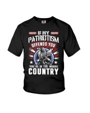 If My Patriotism Offends You Youth T-Shirt tile
