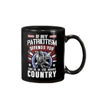 If My Patriotism Offends You Mug tile