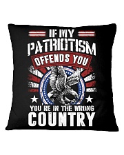 If My Patriotism Offends You Square Pillowcase tile