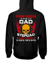 Tough Enough to be a Dad and Step Dad Hooded Sweatshirt thumbnail