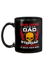 Tough Enough to be a Dad and Step Dad Mug tile