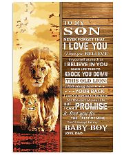 Lion Never Forget That I Love You Dad To Son Vertical Poster tile