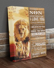 Lion Never Forget That I Love You Dad To Son 11x14 Gallery Wrapped Canvas Prints aos-canvas-pgw-11x14-lifestyle-front-10