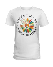 Every Little Thing Is Gonna Be Alright Hippie 2 Ladies T-Shirt tile