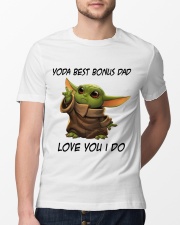 Best Bonus Dad Love You I do Classic T-Shirt lifestyle-mens-crewneck-front-13