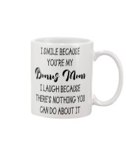 I Smile Because You're My Bonus Mom - To Bonus Mom Mug front