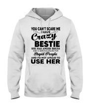 You Can't Scare Me I Have Crazy Bestie - To Bestie Hooded Sweatshirt tile