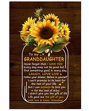 Never 4get That I Love U Grandma To Granddaughter Vertical Poster tile
