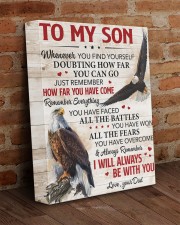 Whenever U Find Yourself Dad To Son 11x14 Gallery Wrapped Canvas Prints aos-canvas-pgw-11x14-lifestyle-front-09
