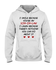 I Smile Because You're My Son-In-Law Hooded Sweatshirt tile