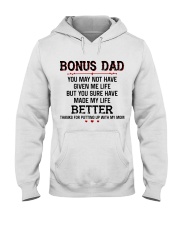 Bonus Dad Thank for putting up with Mom Hooded Sweatshirt thumbnail
