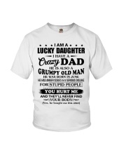 I'm Lucky Daughter - Dad To Daughter June Youth T-Shirt tile