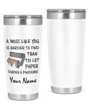 Personalized Name Boss Like U Harder To Find 20oz Tumbler front