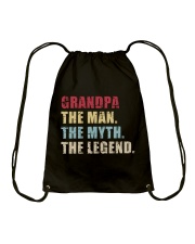Grandpa The Man The Myth The Legend Drawstring Bag tile