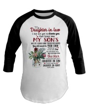 DIL You're Also My Daughter-In-Heart Baseball Tee tile