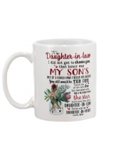 DIL You're Also My Daughter-In-Heart Mug back