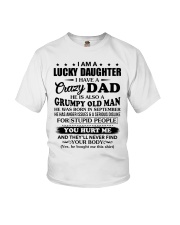 I'm Lucky Daughter - Dad To Daughter September Youth T-Shirt tile