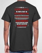 I Am A Lucky Dad Have A Crazy Daughter Classic T-Shirt garment-tshirt-unisex-back-04