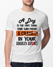 A Dog Is The Only Thing Classic T-Shirt lifestyle-mens-crewneck-front-13