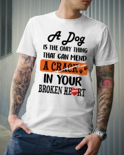 A Dog Is The Only Thing Classic T-Shirt lifestyle-mens-crewneck-front-6
