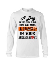 A Dog Is The Only Thing Long Sleeve Tee thumbnail