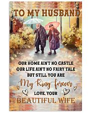 Our Home Ain't No Castle Wife To Husband Vertical Poster tile