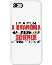 I'm a Mom a Grandma and a retired Science Phone Case tile