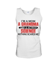 I'm a Mom a Grandma and a retired Science Unisex Tank tile