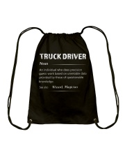 Truck Driver Drawstring Bag tile