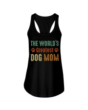 The World's Greatest Dog Mom Ladies Flowy Tank thumbnail