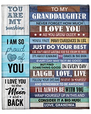 Never Forget How Much I Love U GM To GD Fleece Blanket - 50" x 60" front