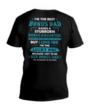 I'm The Best Bonus Dad V-Neck T-Shirt thumbnail