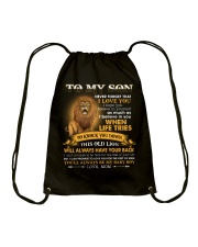 To My Son You'll Always Be My Baby Boy Drawstring Bag thumbnail