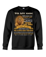 To My Son You'll Always Be My Baby Boy Crewneck Sweatshirt thumbnail