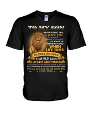 To My Son You'll Always Be My Baby Boy V-Neck T-Shirt thumbnail