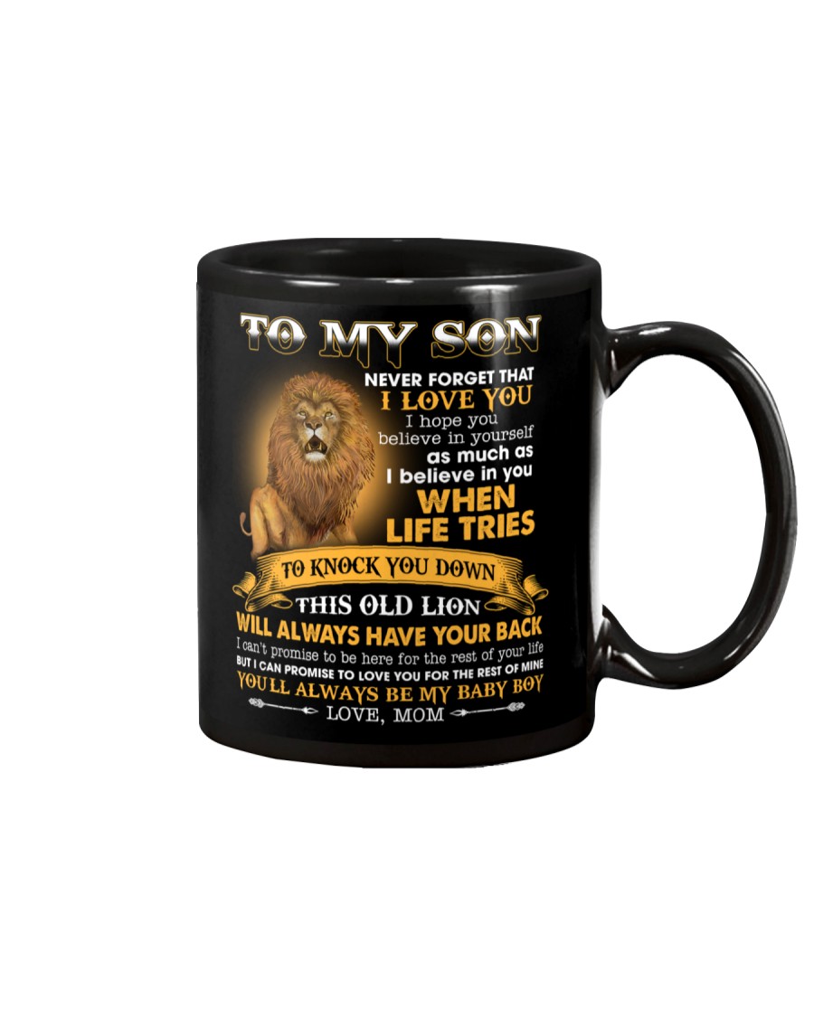 To My Son You'll Always Be My Baby Boy Mug