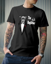 The DogFather Pitbull Classic T-Shirt lifestyle-mens-crewneck-front-6