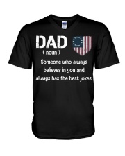 Dad Defined V-Neck T-Shirt thumbnail