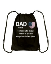 Dad Defined Drawstring Bag thumbnail