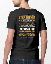 I'm The Father That Stepped Up Classic T-Shirt lifestyle-mens-crewneck-back-5