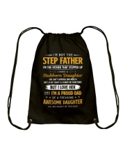 I'm The Father That Stepped Up Drawstring Bag thumbnail