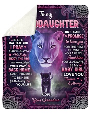 Whenever Your Journey In Life Lion GM To GD Sherpa Fleece Blanket - 50" x 60" thumbnail
