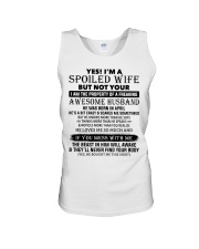 I'm A Spoiled Wife Of A Freaking Awesome Husband Unisex Tank thumbnail