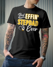 Best Effin' Stepdad Ever Classic T-Shirt lifestyle-mens-crewneck-front-6